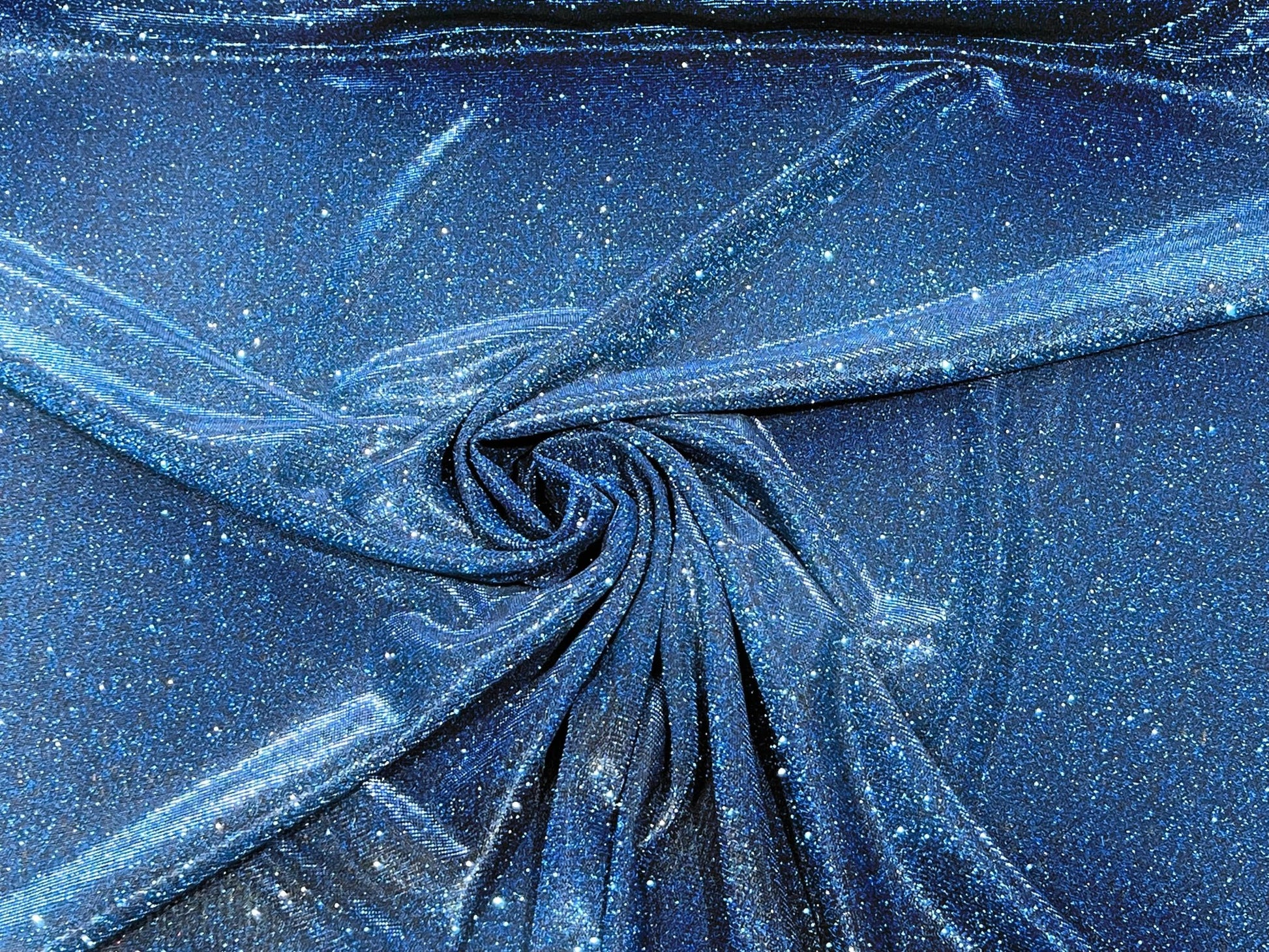 GLITTER METALLIC LAME KNITTED (by the yard) - New Creations Fabric & Foam Inc
