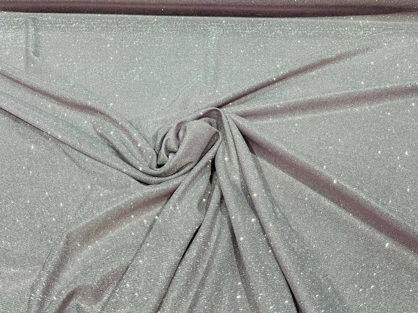 GLITTER METALLIC LAME KNITTED (by the yard) - New Creations Fabric & Foam Inc