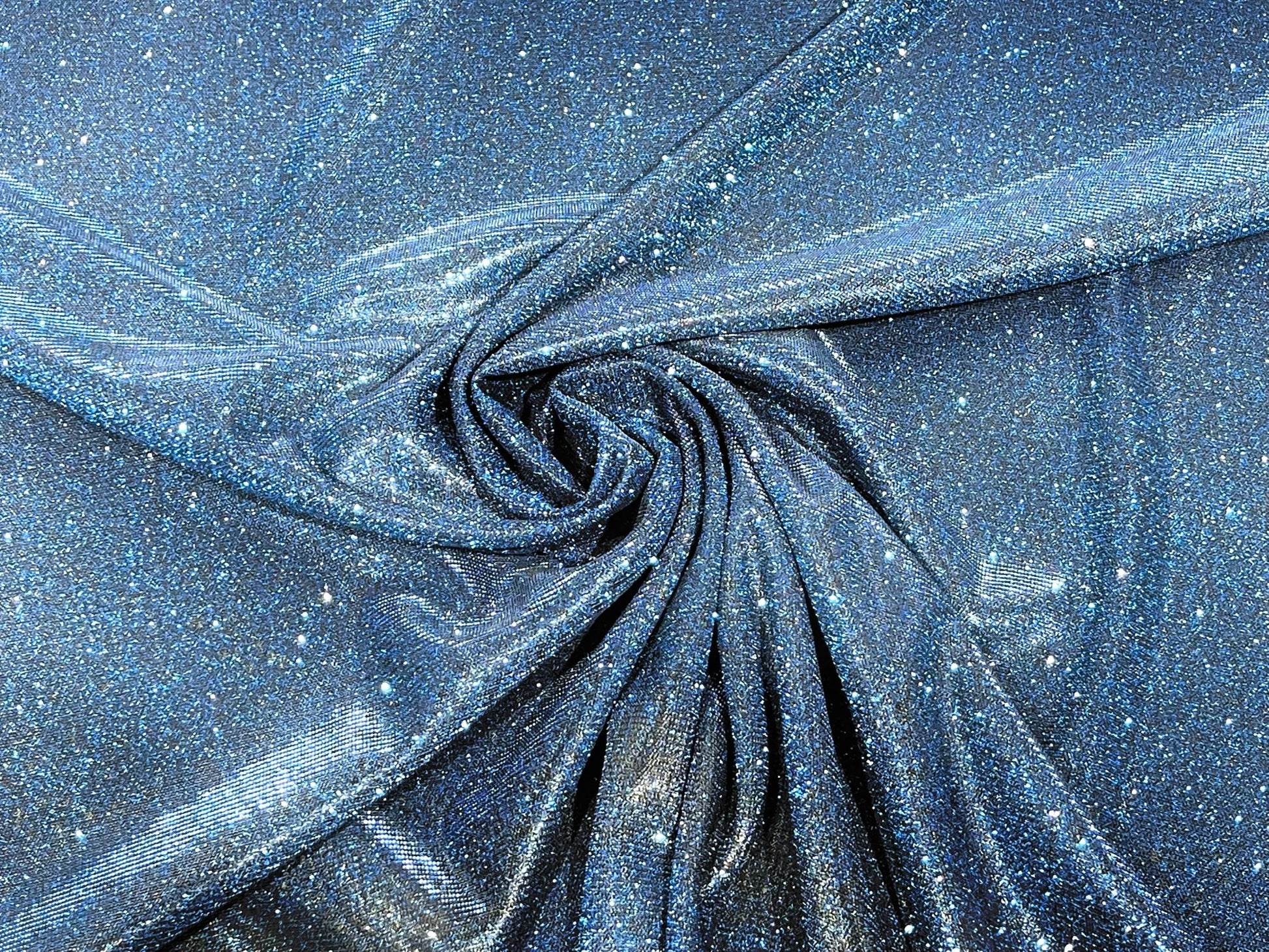 GLITTER METALLIC LAME KNITTED (by the yard) - New Creations Fabric & Foam Inc