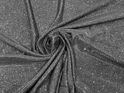 GLITTER METALLIC LAME KNITTED (by the yard) - New Creations Fabric & Foam Inc