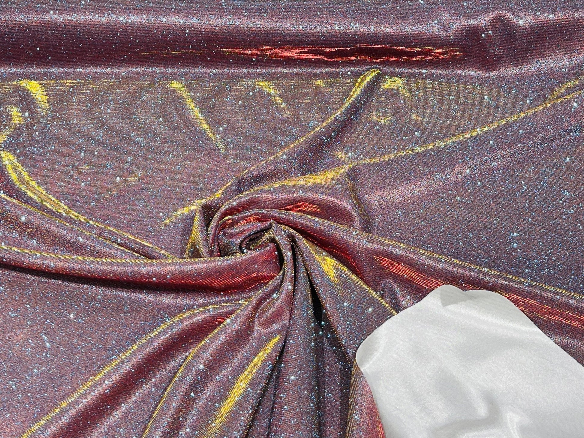 GLITTER METALLIC LAME KNITTED (by the yard) - New Creations Fabric & Foam Inc