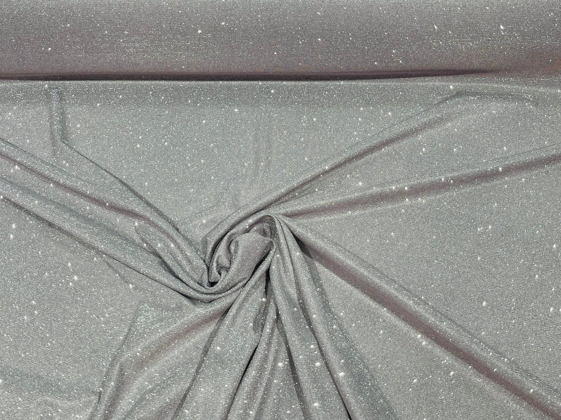 GLITTER METALLIC LAME KNITTED (by the yard) - New Creations Fabric & Foam Inc