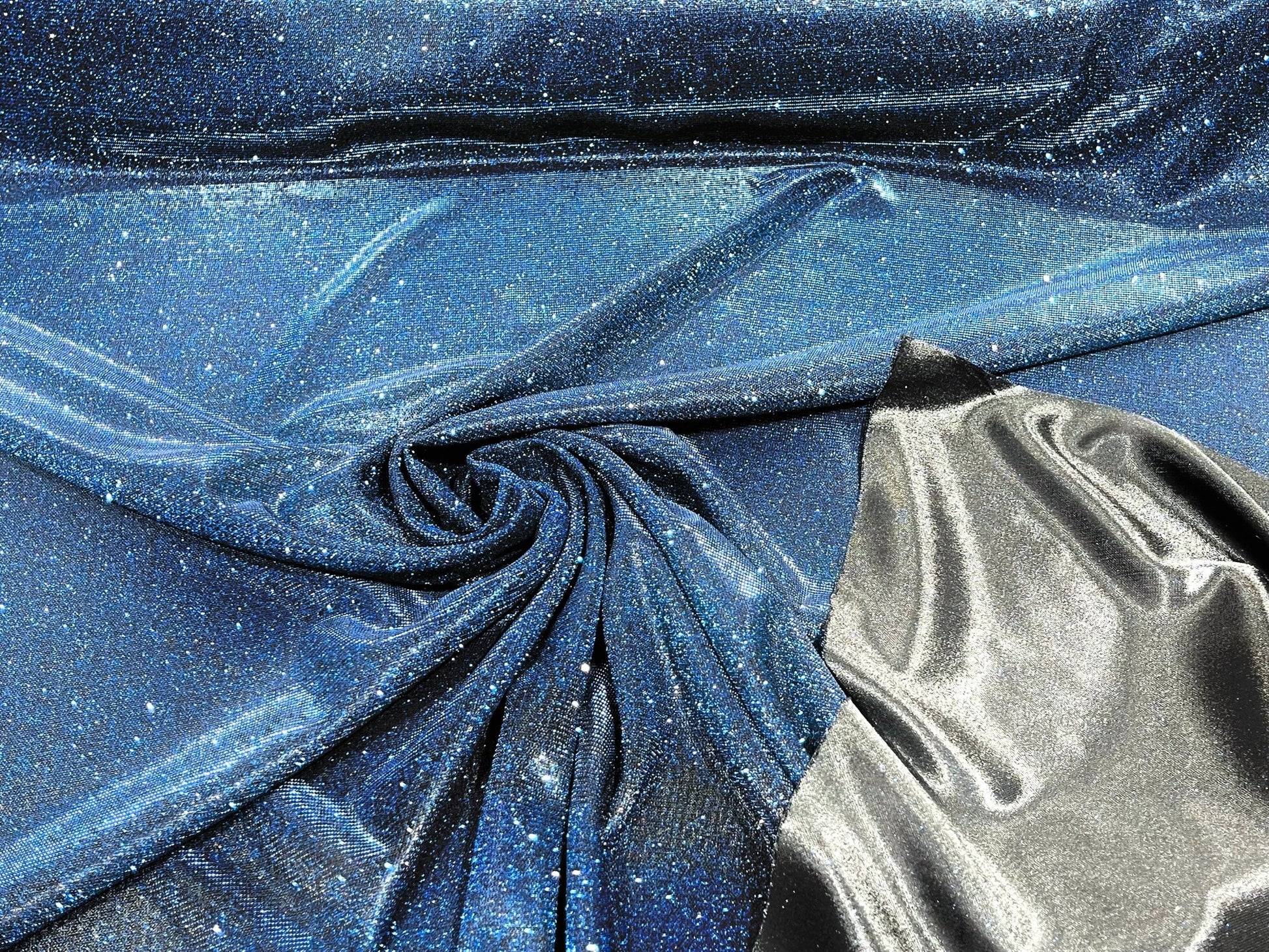 GLITTER METALLIC LAME KNITTED (by the yard) - New Creations Fabric & Foam Inc
