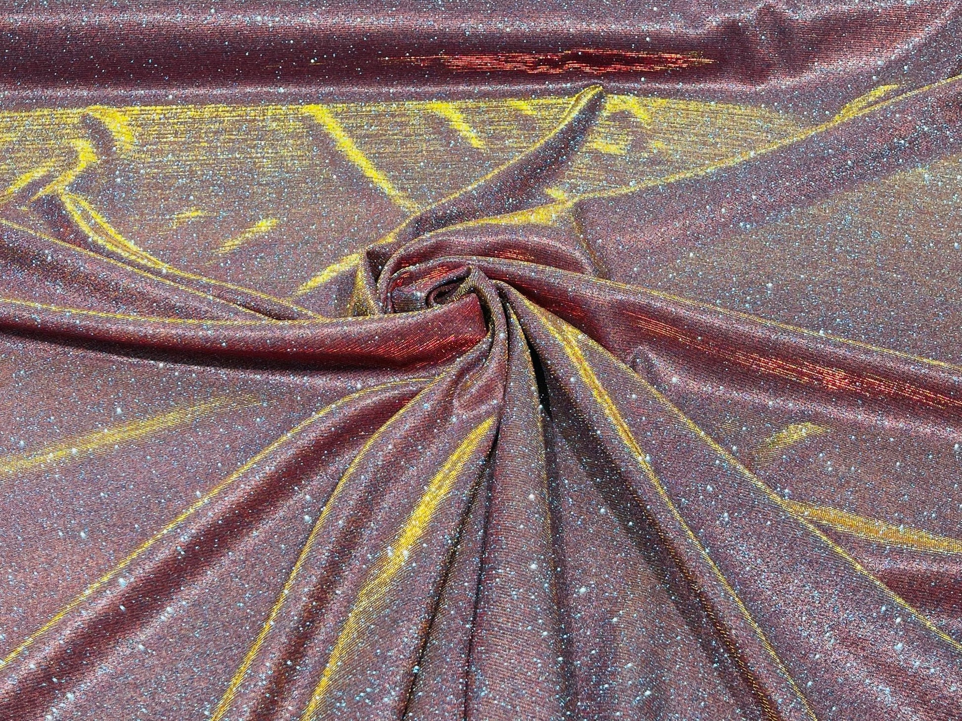 GLITTER METALLIC LAME KNITTED (by the yard) - New Creations Fabric & Foam Inc