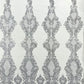 Glitter Tower Damask Design Fabric| 58” Wide| Quinsiañera Dresses. - New Creations Fabric & Foam Inc