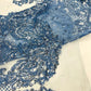 Glitter Tower Damask Design Fabric| 58” Wide| Quinsiañera Dresses. - New Creations Fabric & Foam Inc