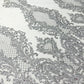 Glitter Tower Damask Design Fabric| 58” Wide| Quinsiañera Dresses. - New Creations Fabric & Foam Inc