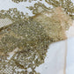 Glitter Tower Damask Design Fabric| 58” Wide| Quinsiañera Dresses. - New Creations Fabric & Foam Inc
