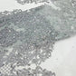 Glitter Tower Damask Design Fabric| 58” Wide| Quinsiañera Dresses. - New Creations Fabric & Foam Inc