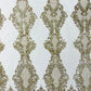 Glitter Tower Damask Design Fabric| 58” Wide| Quinsiañera Dresses. - New Creations Fabric & Foam Inc
