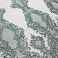 Glitter Tower Damask Design Fabric| 58” Wide| Quinsiañera Dresses. - New Creations Fabric & Foam Inc