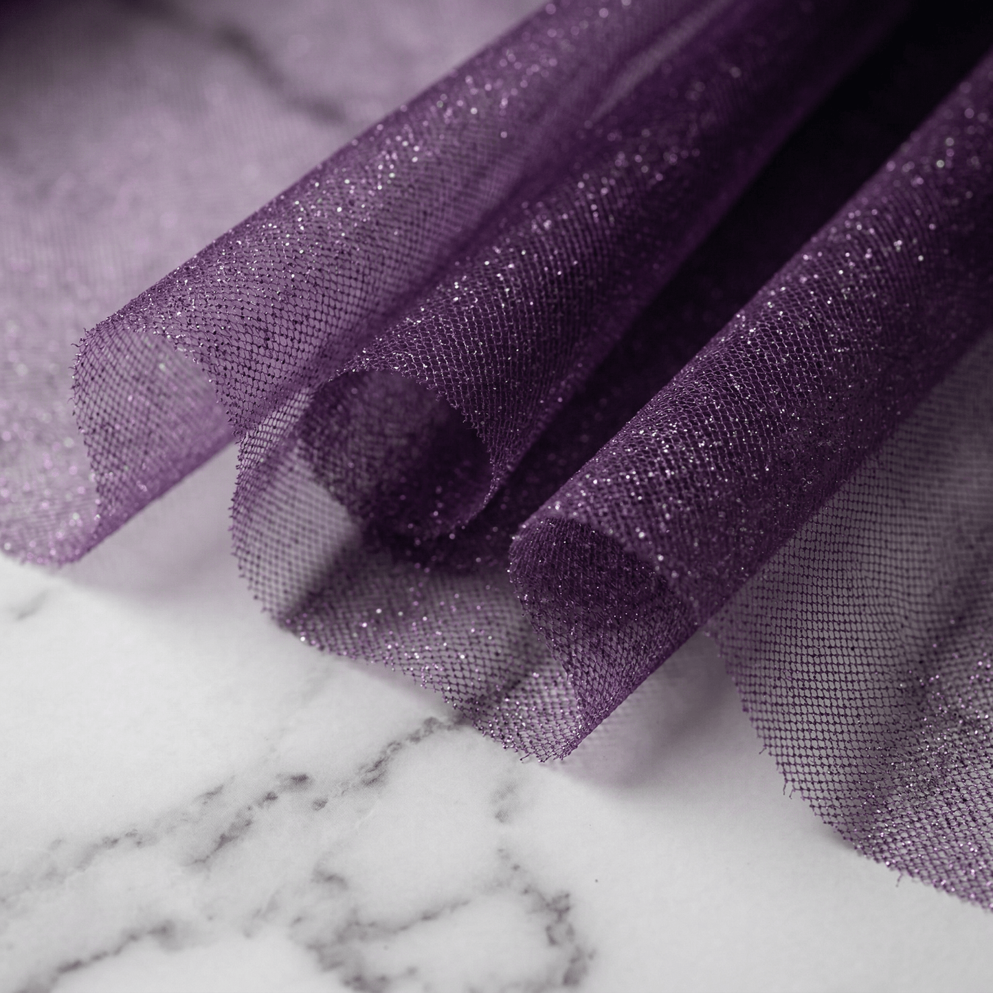 Glitter Tulle Mesh Fabric 58” Wide by the Yard – Sparkle Sheer Tulle for Wedding Dresses, Quinceañera Gowns, Party Decor & Costumes - New Creations Fabric & Foam Inc