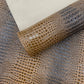 Glossy Two Tone Gator Fake Leather Upholstery, 3D Crocodile Skin Texture| New Creations Fabric & Foam Inc. - New Creations Fabric & Foam Inc