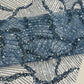 Heavy Beaded Leaf Design on a mesh | New Creation Fabric & Foam - New Creations Fabric & Foam Inc