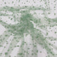 Heavy Scattered Pearls Studded Mesh Fabric| New Creations Fabric & Foam Inc. - New Creations Fabric & Foam Inc