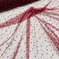 Heavy Scattered Pearls Studded Mesh Fabric| New Creations Fabric & Foam Inc. - New Creations Fabric & Foam Inc