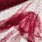 Heavy Scattered Pearls Studded Mesh Fabric| New Creations Fabric & Foam Inc. - New Creations Fabric & Foam Inc