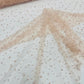 Heavy Scattered Pearls Studded Mesh Fabric| New Creations Fabric & Foam Inc. - New Creations Fabric & Foam Inc