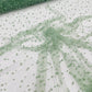 Heavy Scattered Pearls Studded Mesh Fabric| New Creations Fabric & Foam Inc. - New Creations Fabric & Foam Inc