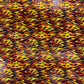 Holographic Flames Foil Printed Spandex Fabric (By The Yard) - New Creations Fabric & Foam Inc