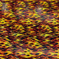 Holographic Flames Foil Printed Spandex Fabric (By The Yard) - New Creations Fabric & Foam Inc
