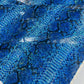 Holographic Snake Foil Printed Spandex Fabric (by the yard) - New Creations Fabric & Foam Inc