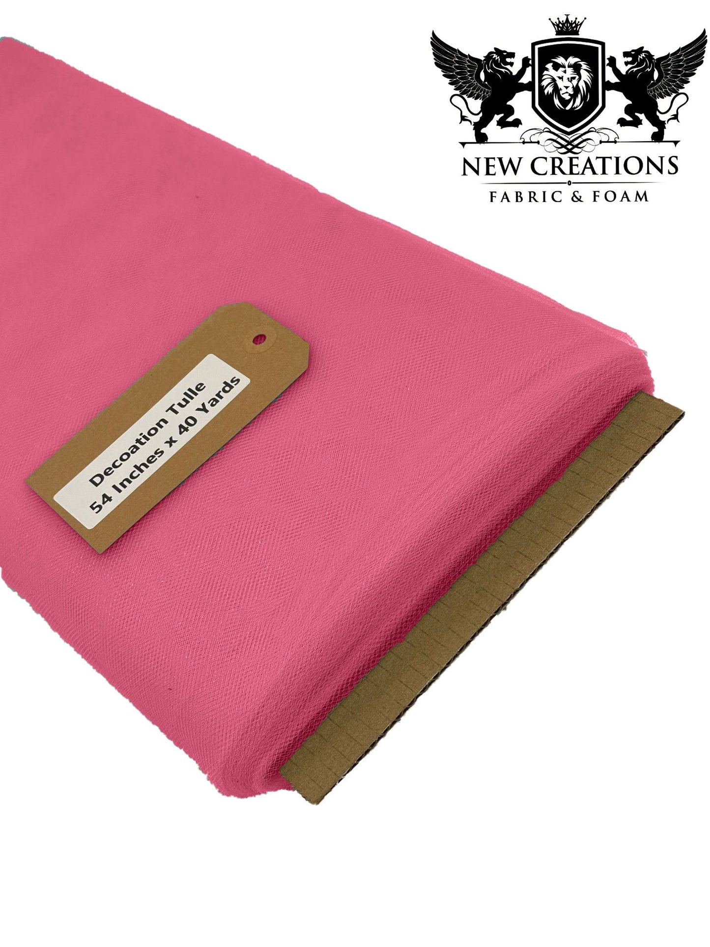 Hot Pink Tutu Fabric Bolt Bridal Party Wedding Decoration, Wholesale Tulle, Party, Tulle Net. - New Creations Fabric & Foam Inc