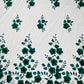Orquidia 3d floral design embroider with pearls lace 54" Wide| New Creations Fabric & Foam Inc.