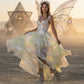 Iridescent Sheer Crushed Organza Fabric, 45" Wide| Costumes Apparel. - New Creations Fabric & Foam Inc