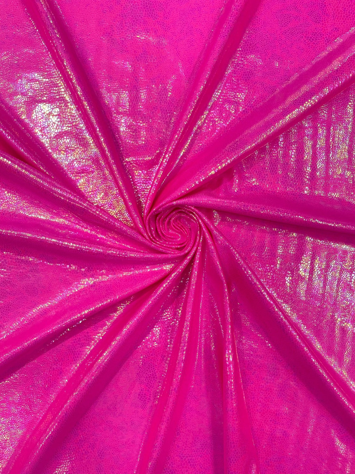 Iridescent Snake Print On A Nylon Spandex 4 Way Stretch Fabric| Burning Man - New Creations Fabric & Foam Inc