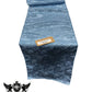 Jacquard Satin Roses Runner, Party Supply / Wedding / Decoration (14" Wide x 84" Long). - New Creations Fabric & Foam Inc