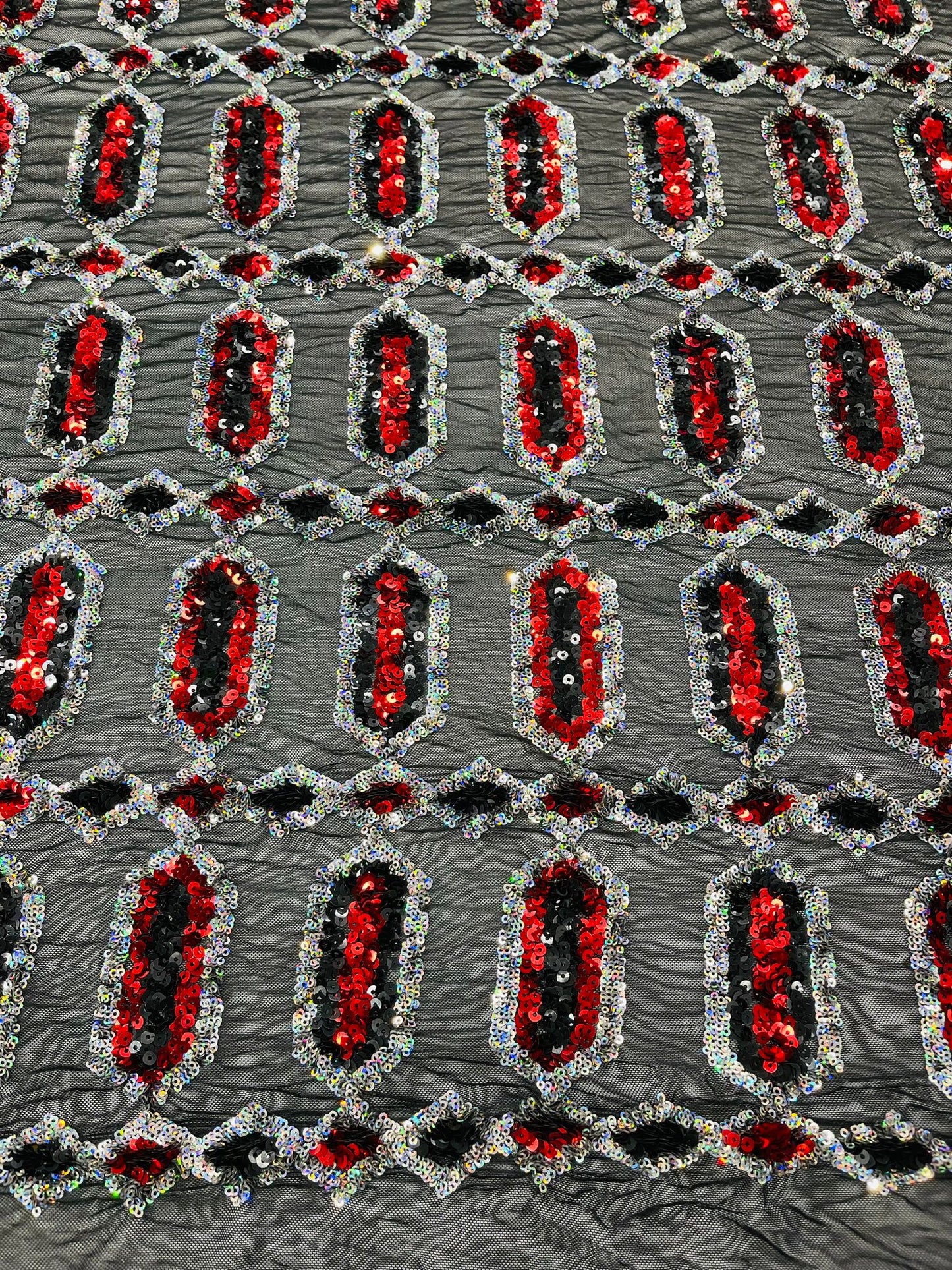 Jewel Sequin Fabric 54” Wide| New Creations Fabric & Foam Inc. - New Creations Fabric & Foam Inc