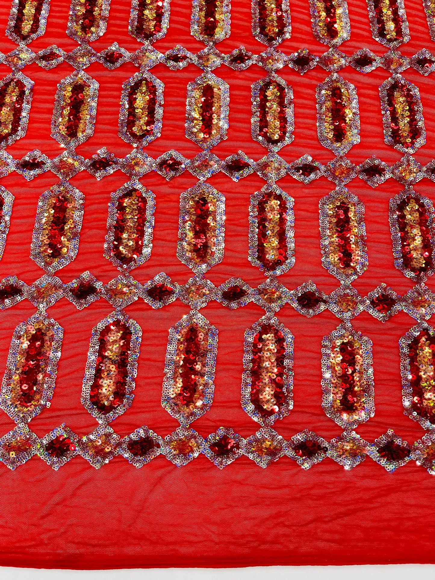 Jewel Sequin Fabric 54” Wide| New Creations Fabric & Foam Inc. - New Creations Fabric & Foam Inc