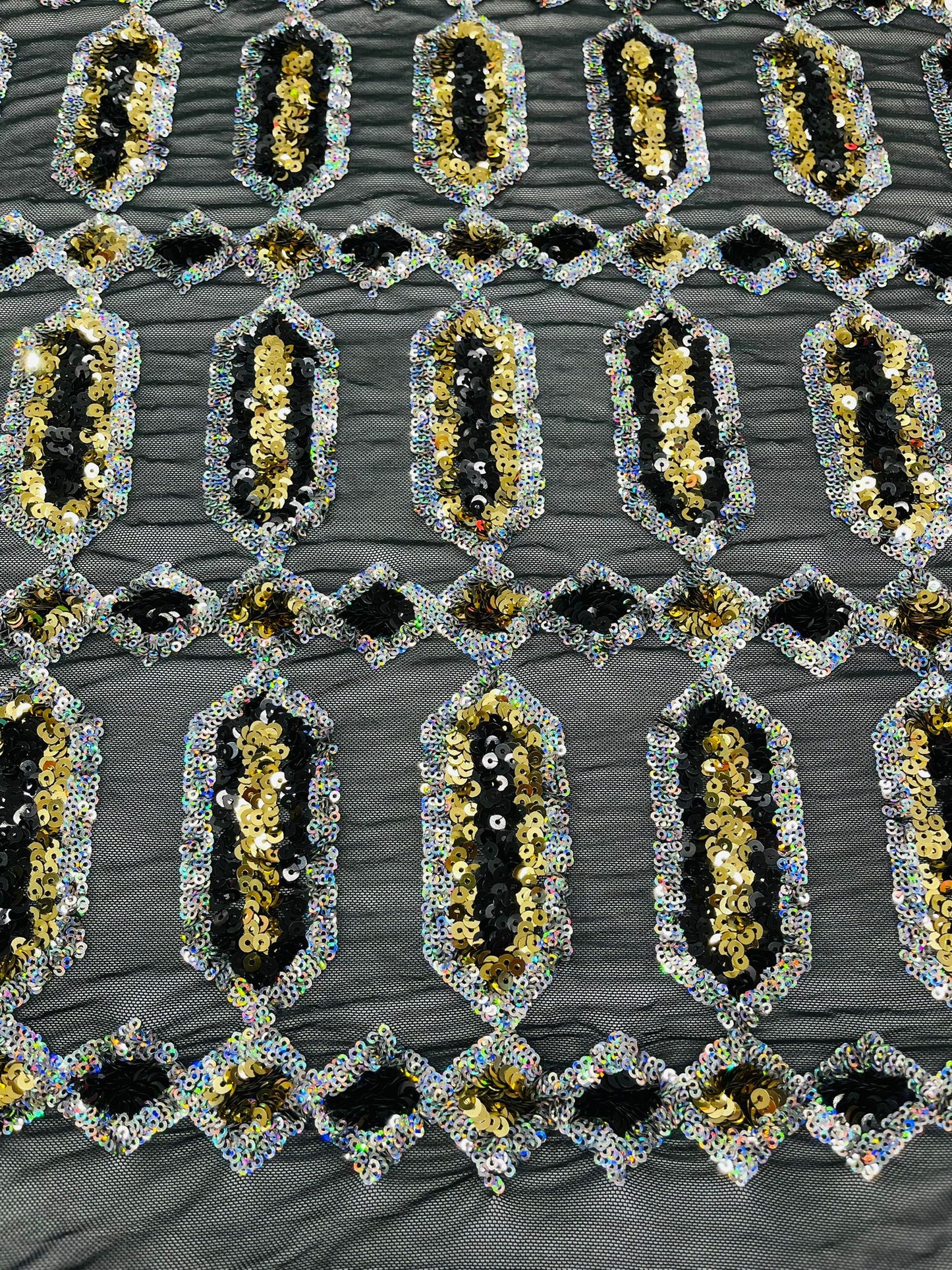 Jewel Sequin Fabric 54” Wide| New Creations Fabric & Foam Inc. - New Creations Fabric & Foam Inc