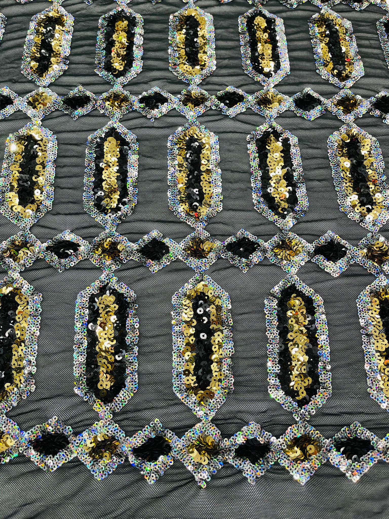 Jewel Sequin Fabric 54” Wide| New Creations Fabric & Foam Inc. - New Creations Fabric & Foam Inc