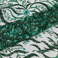 JEWEL VINE BEADED LACE ON MESH FABRIC (By The Yard) - New Creations Fabric & Foam Inc