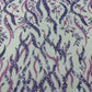 JEWEL VINE BEADED LACE ON MESH FABRIC (By The Yard) - New Creations Fabric & Foam Inc