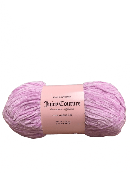 Juicy Couture Luxe Velour Mini Yarn - 262 Yards - New Creations Fabric & Foam Inc