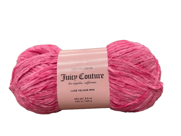 Juicy Couture Luxe Velour Mini Yarn - 262 Yards - New Creations Fabric & Foam Inc