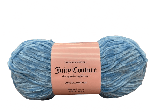 Juicy Couture Luxe Velour Mini Yarn - 262 Yards - New Creations Fabric & Foam Inc