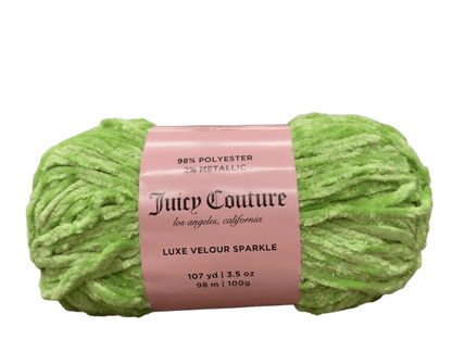 Juicy Couture Luxe Velour Sparkle Yarn - 107 Yards - New Creations Fabric & Foam Inc