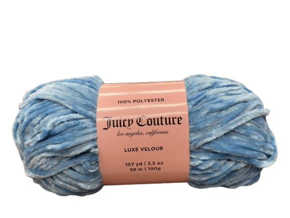 Juicy Couture Luxe Velour Yarn - 107 Yards - New Creations Fabric & Foam Inc
