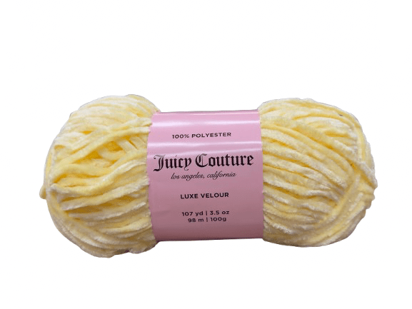 Juicy Couture Luxe Velour Yarn - 107 Yards - New Creations Fabric & Foam Inc