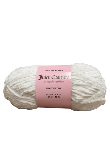 Juicy Couture Luxe Velour Yarn - 107 Yards - New Creations Fabric & Foam Inc