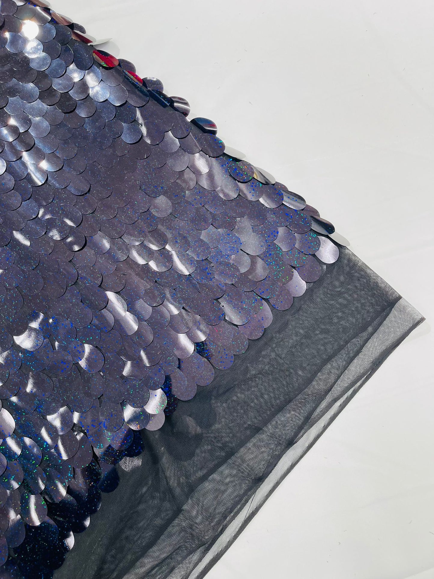 Jumbo Oval Sequin Fabric 54” Wide| New Creations Fabric & Foam Inc. - New Creations Fabric & Foam Inc