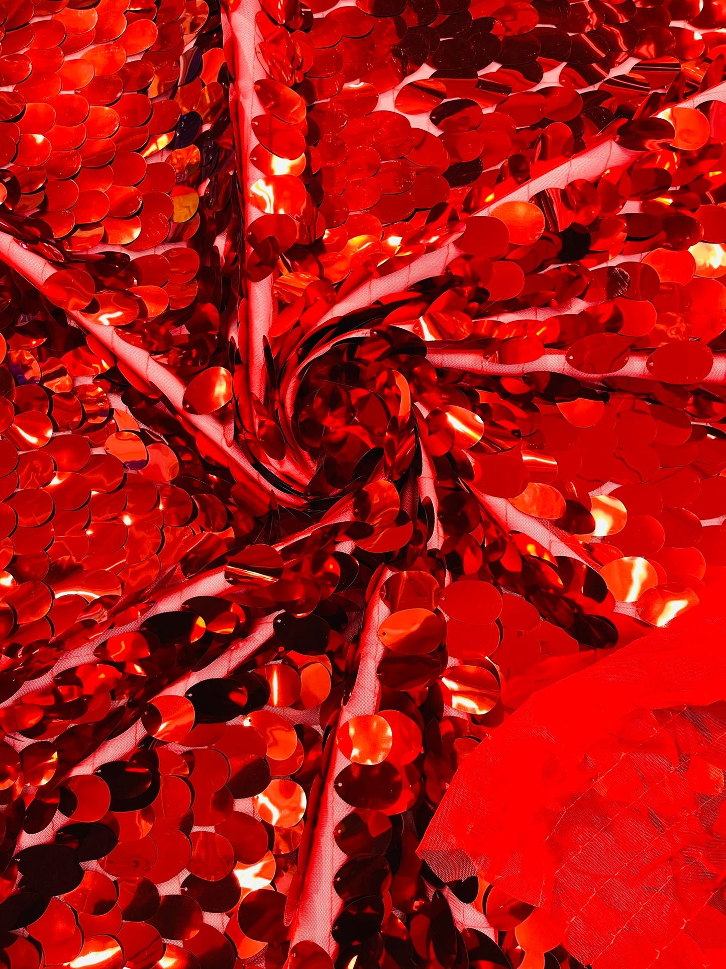 Jumbo Oval Sequin Fabric 54” Wide| New Creations Fabric & Foam Inc. - New Creations Fabric & Foam Inc