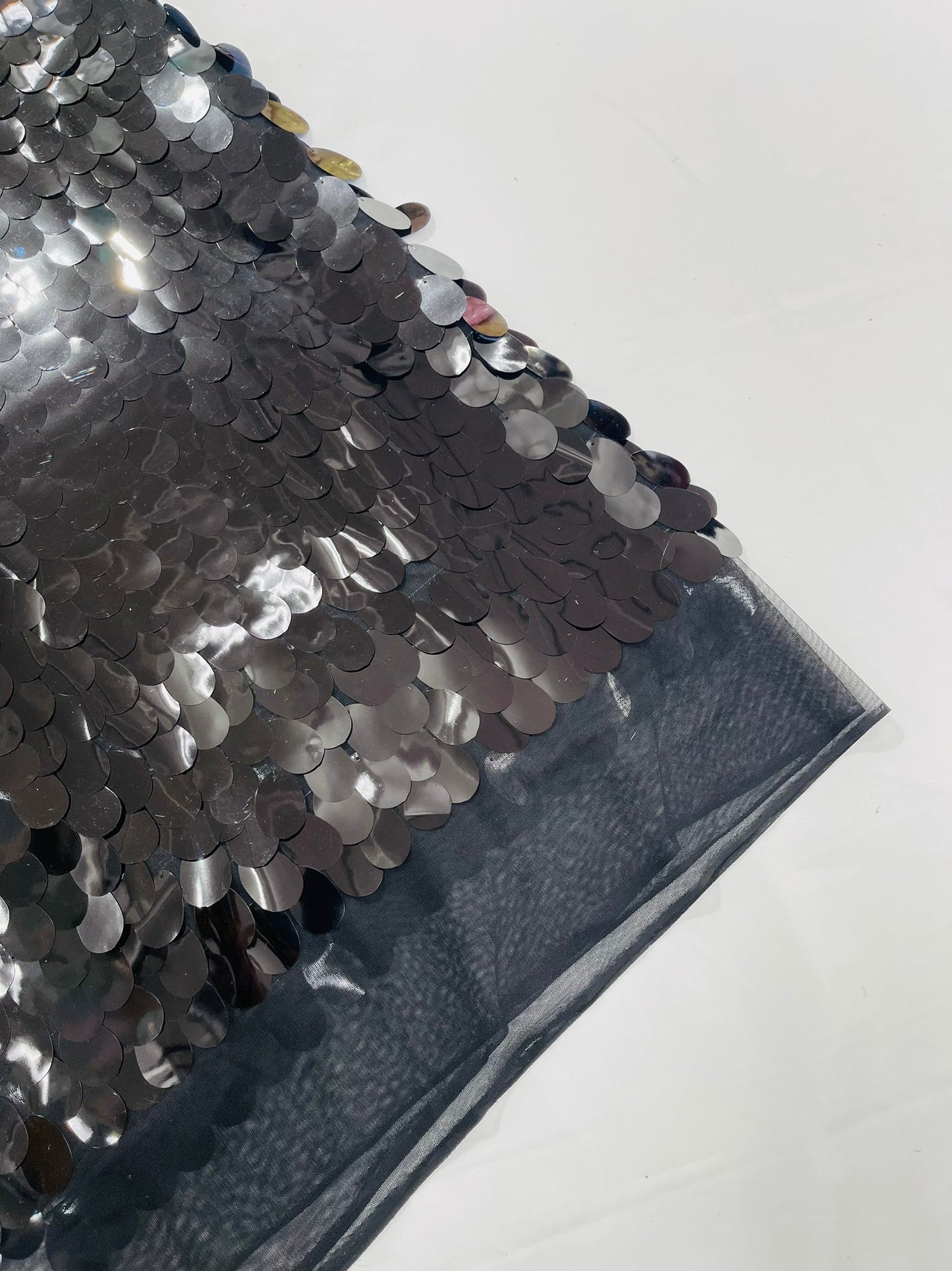 Jumbo Oval Sequin Fabric 54” Wide| New Creations Fabric & Foam Inc. - New Creations Fabric & Foam Inc