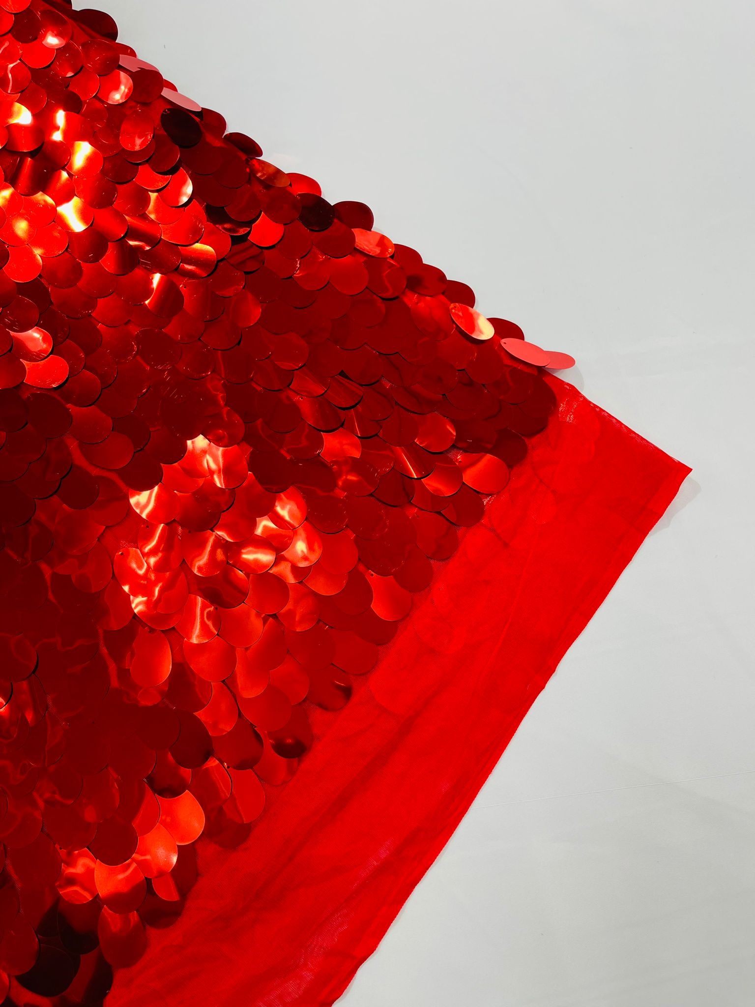 Jumbo Oval Sequin Fabric 54” Wide| New Creations Fabric & Foam Inc. - New Creations Fabric & Foam Inc