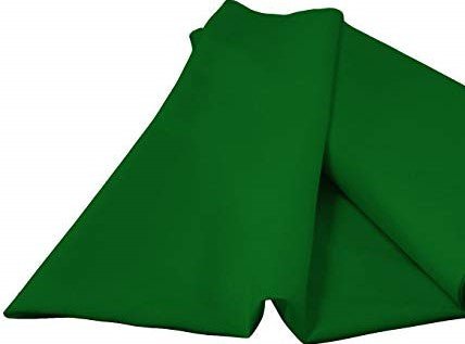 Kelly Green 58/59" Wide 100% Premium Woven Polyester Poplin Fabric By The Yard - New Creations Fabric & Foam Inc