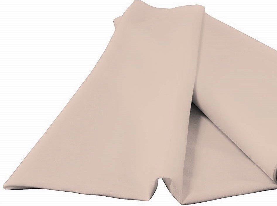Khaki 58/59" Wide 100% Premium Woven Polyester Poplin Fabric By The Yard - New Creations Fabric & Foam Inc